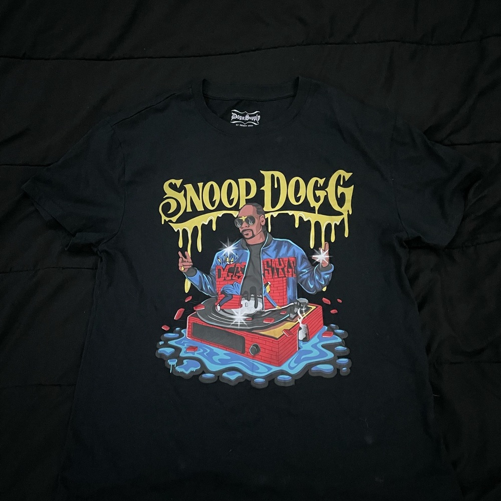 Snoop Dogg Black Graphic Tee